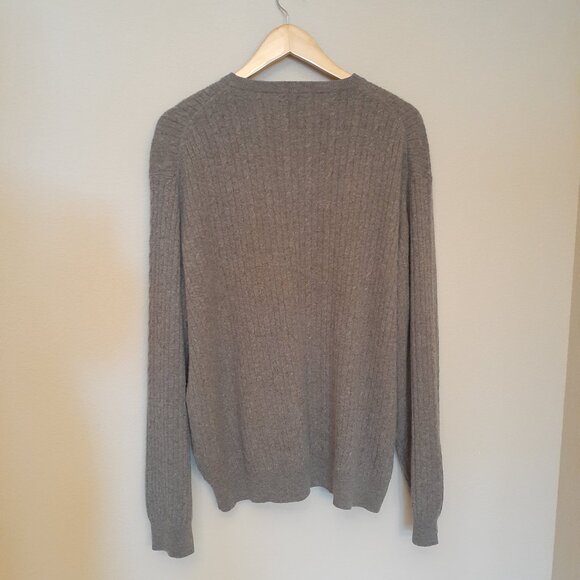 Tasso Elba Cashmere Cable Knit Sweater - Picture 2 of 11